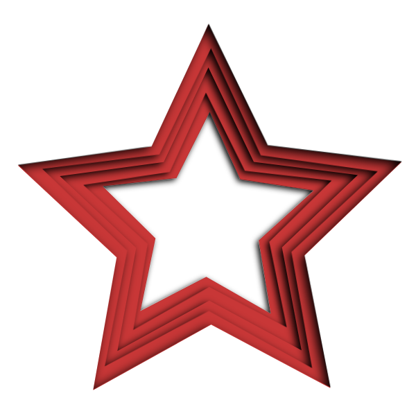 Star repeated cut-out Var02